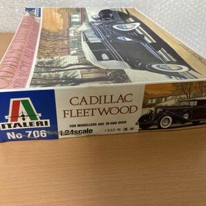 ■ITALERI イタレリ 1/24 CADILLAC FLEETWOOD フリートウッド 1933年 蓬車 №706 プラモデル 模型 車 おもちゃ 玩具 未組立■の画像3