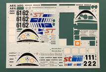 デカール 1/24 タミヤ メルセデスC9用 ベクターマジック製とタミヤ純正セット（ジャンク）_画像3