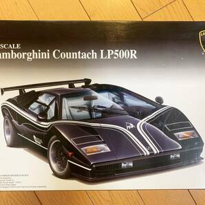 カウンタック LP500R アオシマ1/24の画像1