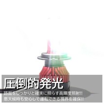 【送料無料】24000LM 爆光LED 超スペック H8/H9/H11/H16/HB4 ライト LED フォグランプ 6000K ホワイト フォグライト ヘッドライト_画像8