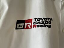 トヨタ GAZOO RACING GR ガズーレーシング 　ＷＥＣ シャツ　長袖シャツ　 ＵＳＥＤ　メンズ　Mサイズ　非売品_画像5