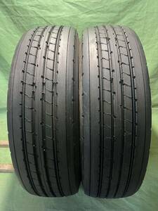 255/70R22.5 143/140J BRIDGESTONE R173 新車外し タイヤ2本　2022年 送料無料