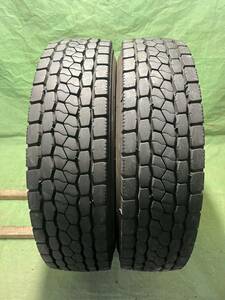 225/80R17.5 123/122 L BRIDGESTONE M800 2本タイヤ　2019年製　送料無料