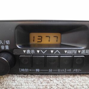☆ トヨタ・ダイハツ純正 １DIN スピーカー内蔵 ラジオ 86120-B2040 ASTI製 240404 ☆の画像3