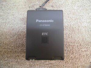 ☆　パナソニック Panasonic アンテナ一体型 ETC車載器 CY-ET809D 音声案内 240412　☆