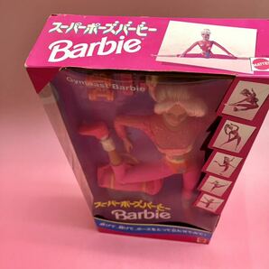 スーパーポーズ バービー 人形 Gymnast Barbieマテル MATTEL ドール の画像3