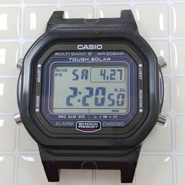 CASIO G-SHOCK 電波ソーラー GW-5000-1JF　中古品