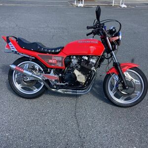 CBX550F 正規400登録　職権シール　Vehicle inspection1989以上残