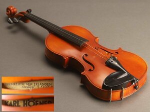 [.] violin manufacturer name have case attaching KV144