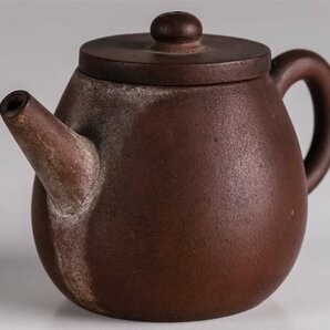 【流】煎茶道具 中国 時代唐物 朱泥急須 TS288の画像1