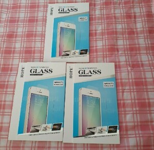 GLASS IP6 4.7 アイフォン iPhone 6 画面フィルム 3枚セット 画面 フィルム 液晶保護フィルム 保護フィルム iPhone6 アイフォン6 4.7インチ