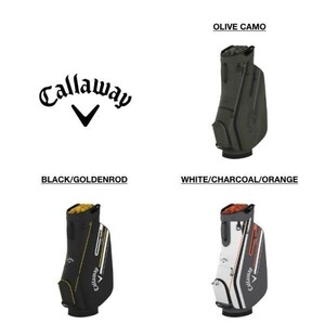 ★新品★送料無料★ キャロウェイ Callaway Chev 14 カートバッグ 2024 WHITE/CHARCOAL/ORANGE