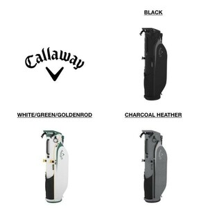 ★新品★送料無料★ キャロウェイ Callaway PAR3 スタンドバッグ 2024 BLACK