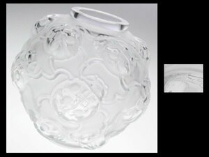 n543 LALIQUElalikfro ste do crystal ladybug relief base vase ornament "hu" pot 