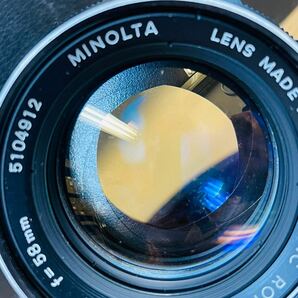 Minolta MC Rokkor-PF 58mm f1.4 単焦点レンズ 947の画像2