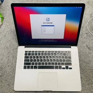 MacBook Pro 2013 15インチ core i7 2.6Ghz 16GB 512GB USキーボード 充放電1,164回 NN914