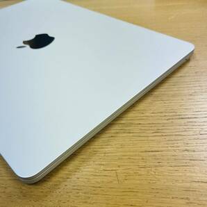 Apple MacBook Air 13インチ 2022 M2 8GB 256GB FLXY3J/A 整備品 充放電回数18回 100% NN1059の画像7