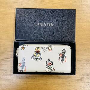 PRADA プラダ ロボット 財布 ラウンドファスナー NN1209