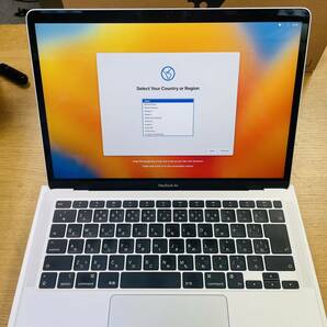 Apple MacBook Air 13インチ 2020 M1 8GB 256GB FGN93J/A 充放電回数49回 98% NN1201の画像3