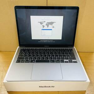 MacBookAir 13インチ MWTJ2J/A 2020 i3 1.1GHz 8GB 256GB 充放電31回 NN1266 