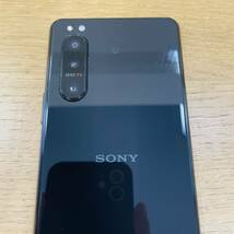 SONY Xperia 5Ⅱ SO-52A ブラック docomo判定◯ SIMフリー 液晶縦線ジャンク NN1278_画像6