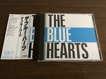 「ザ・ブルーハーツ」旧規格 MED-20 消費税表記なし 帯付属 THE BLUE HEARTS 1st リンダ リンダ 甲本ヒロト 真島昌利 河口純之助 梶原徹也_画像2