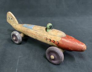 当時物 希少 日本玩具統制協会 ビンテージ玩具 飛行機 ひこう木のおもちゃ/ 現状渡し