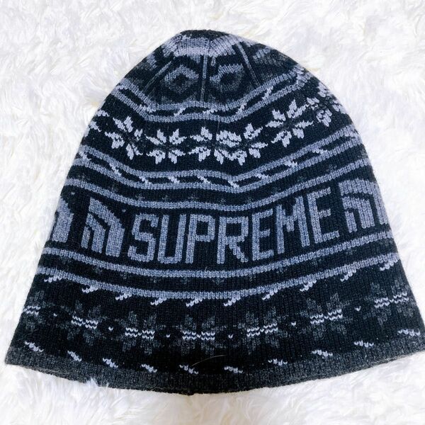 Supreme/THE NORTH FACE BEANIE NN522501 ニット帽 ニットキャップ 黒