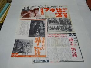 044.. monogatari other Yoshinaga Sayuri .. day . movie -stroke - Lee other . material 5 sheets all together 