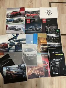  catalog BMW 5 series X4 Audi TT Toyota Crown Alphard Vellfire Land Cruiser RAV4 86