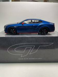 1/18 京商　GTスピリット　GT spirit ベントレー　GTスピード ブラックエディション　箱付き　美品