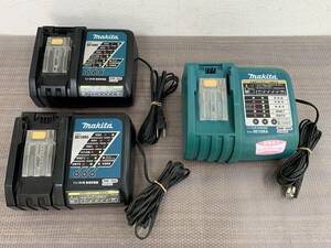 ☆13268/13271 マキタ/Makita 充電器 おまとめ 3点 DC18RCT/DC18RAT AC100V専用 電動工具☆