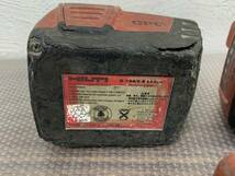 ☆13278 ヒルティ/hilti バッテリー B144/2.6 おまとめ 3点 電動工具☆_画像7