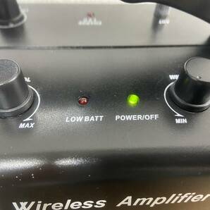 13389★CEER Portable Wireless Amplifier ポータブルワイヤレスアンプ AK122の画像3