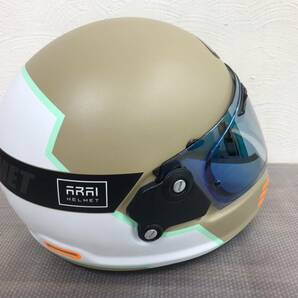 13622/ Arai/アライ ラパイドネオ（RAPIDE-NEO）オーバーランド ネオクラシックフルフェイス 55㎝-56㎝ カバー付き 商品説明欄に追加写真の画像10