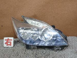 プリウス DAA-ZVW30 右ヘッドライト/右ヘッドランプASSY S LEDエディション 2ZR-FXE 1F7 コイト 47-30 81145-47340