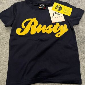 ラスティ　キッズＴシャツ　ネイビー　90サイズ