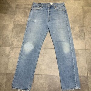 GUATEMALA製 00年代 Levi's 501 ビンテージ デニム 36×34 刻印977 MADE IN GUATEMALA 00s