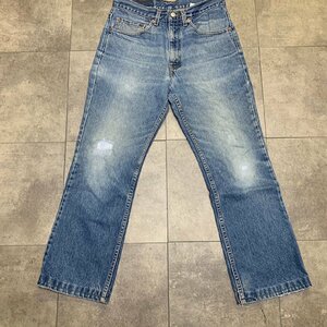 USA製 00年代 Levi's 517 ビンテージ デニム 31×30 刻印554 MADE IN USA 00s