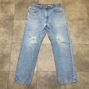 USA製 90年代 Levi's 505 ビンテージ デニム 34×29 刻印575 MADE IN USA 90s