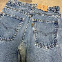 USA製 90年代 Levi's 517 ビンテージ デニム 31×33 刻印575 MADE IN USA 90s_画像4