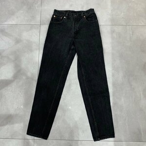 MEXICO製 90年代 Levi's 550 ビンテージ デニム 7号 JR.L 刻印174 90s 後染め レディース