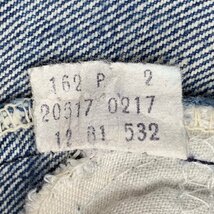 USA製 80年代 Levi's 517 ビンテージ デニム 34×32 刻印532 MADE IN USA 80s_画像9