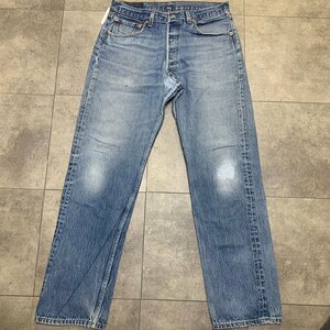 MEXICO製 00年代 Levi's 501xx ビンテージ デニム 34×34 刻印647 MADE IN MEXICO 00s