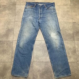 USA製 90年代 Levi's 501 ビンテージ デニム 40×38 刻印524 MADE IN USA 90s