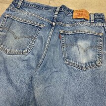 COLOMBIA製 90年代 Levi's 505 ビンテージ デニム 38×30 刻印740 MADE IN COLOMBIA 90s_画像4