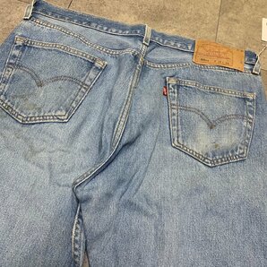 MEXICO製 00年代 Levi's 501xx ビンテージ デニム 38×34 刻印647 MADE IN MEXICO 00sの画像4