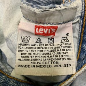 MEXICO製 00年代 Levi's 501xx ビンテージ デニム 38×34 刻印647 MADE IN MEXICO 00sの画像5