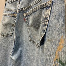 USA製 80年代 Levi's 501 ビンテージ デニム 34×32 刻印520 MADE IN USA 80s_画像7