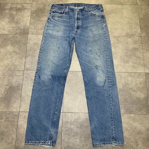 USA製 90年代 Levi's 501 ビンテージ デニム 36×34 刻印653 MADE IN USA 90s